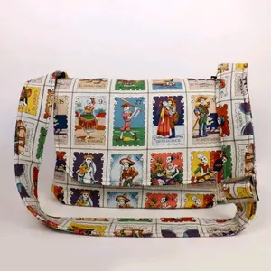 Cartas Marcadas Folklorico Messenger Bag / Laptop Bag/ Fits Macbook