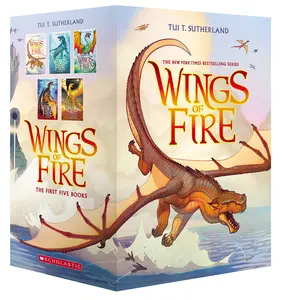 Wings of Fire Boxset, Books 1-5 (Wings of Fire) -- Tui T. Sutherland - Boxed Set