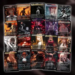 Demon Frenzy MTG Proxy 100+ Card Deck – Commander EDH – Chainsaw Man Inspired Demon & Devil Carnage Theme – Dark Anime Fantasy Custom Art – Perfect Gift for Magic Fans