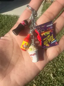Maruchan with Takis  Keychain