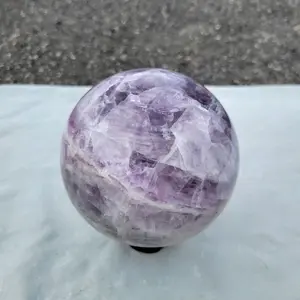 Large Flourite Sphere for Spiritual Healing