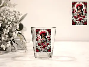 La Cabrona UV DTF Shot Decal