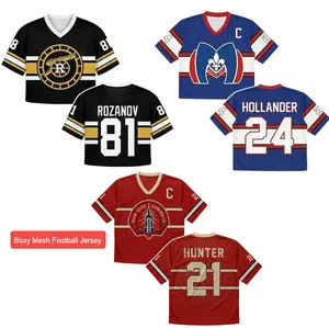 S - 5XL Rozanov 81 BOXY Mesh Football Jersey for Men, Hollander 24 Heated Rivalry Jersey, Romance Love Hockey Fans Shirt, Trendy Sportswear Gift for Fans Women Her