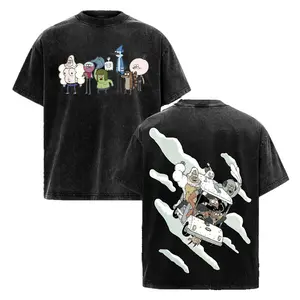 Regular Show Cartoon Graphic Tee - Fun Unisex T-Shirt for Fans of the Classic Cartoon Adventure, Vintage Streetwear Style with Bold Print, Soft Cotton Fit oversized