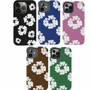 Vintage Denim Tears Coquette Tough Phone Case for iPhone 16 15 14 13 12 11 Pro Plus Pro Max X XS XR