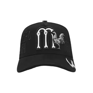 M Mexico Gallero hasta los Hueso XCAPS CON CLIP Gorra de Gamuza