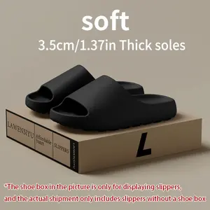Summer Sandals Men's EVA Anti-Slip Thick-Bottom Slides — Indoor Outdoor Cushion Slippers