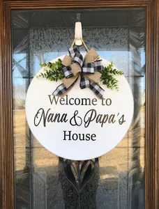 Door Hanger - Welcome to Nana & Pops House