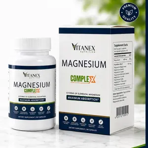VITANEX NUTRITION  Magnesium Complex 8 Essential Magnesium Supplement 1000mg