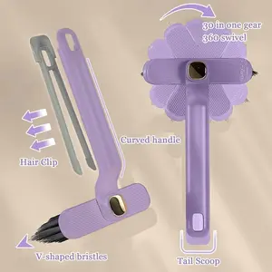 【 Free Shipping 】V-Shaped Head, Upgrade Hard Bristle Crevice Gap Cleaning Brush, Multi-Function Rotating Crevice Cleaning Brush,360 Degree No Dead Corners Household Cleaning Tool for Cleaning Kitchen,Bathroom,Window