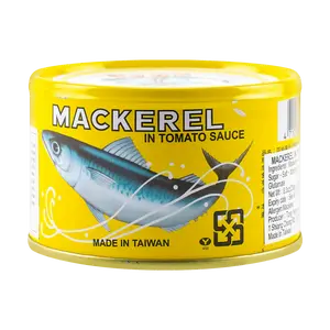 TONGYENG Taiwanese Tomato Sauce Mackerel Canned Fish - 4 Pack, 150g Each | Delicious & Nutritious Seafood