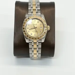 Tudor Classic Two-Tone Diamond Automatic Watch 28mm M22013-0007 n23354422