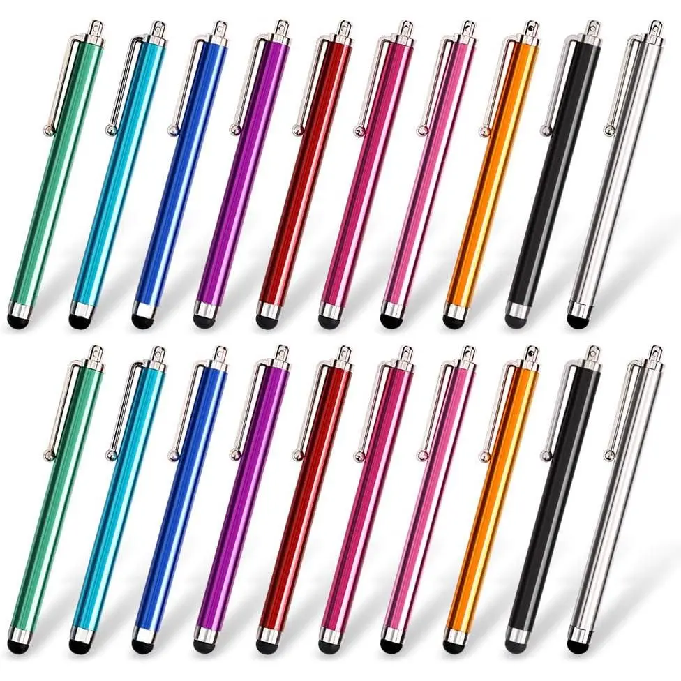 Stylus Set of 20 Pack,  Capacitive  Screen Stylus Compatible with iPad, , , Kindle , Compatible with  Device with Capacitive  Screen - 10 Color