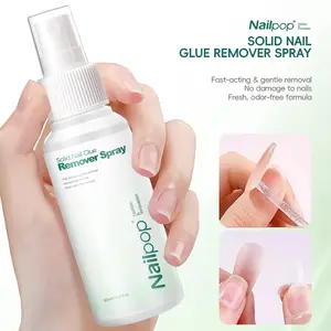 1 Bottle of 60ml Press-On Nail Remover Spray – 10-Second Fast-Acting Formula, Gentle & Non-Damaging, Perfect for Frequent Style Changers, Nail Care