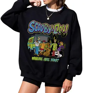 Scooby Doo Where Are You Halloween Retro TShirt/Sweatshirt/Hoodie, Vintage Cartoon Apparel, Spooky Party Outfit, Mystery Gang Fan Gift, Best Gift Idea