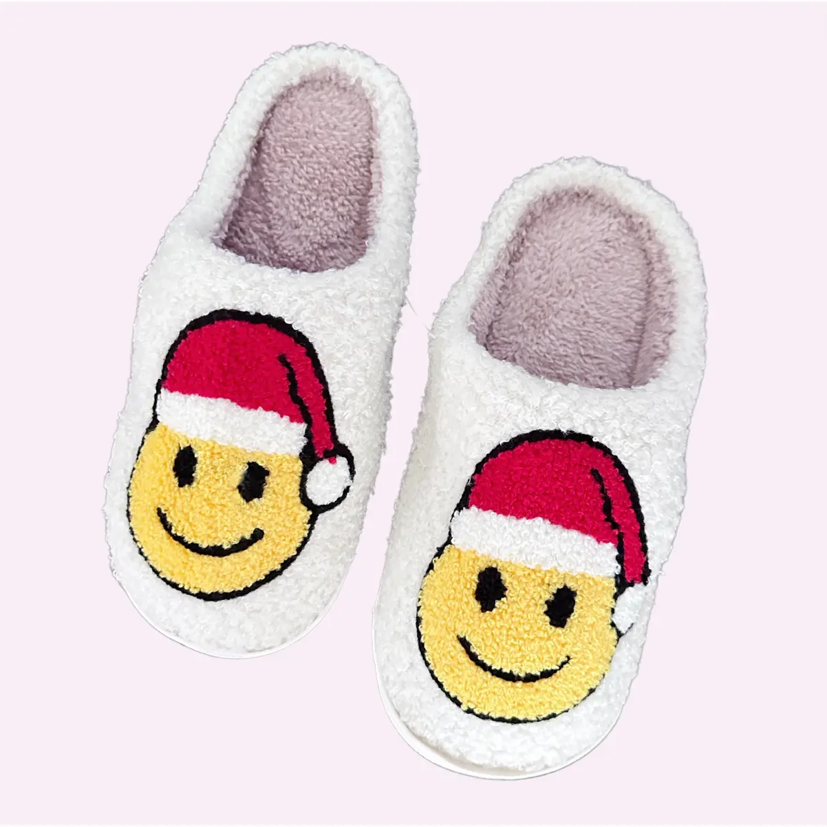 HAPPY SANTA SLIPPERS ♡ cozy slippers