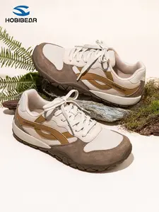 Hobibear Spring Autumn Wide Head Shoes, Durable Casual Design, Lightweight Hiking Comfort, Ideal for Wide Feet, Perfect Daily Wear