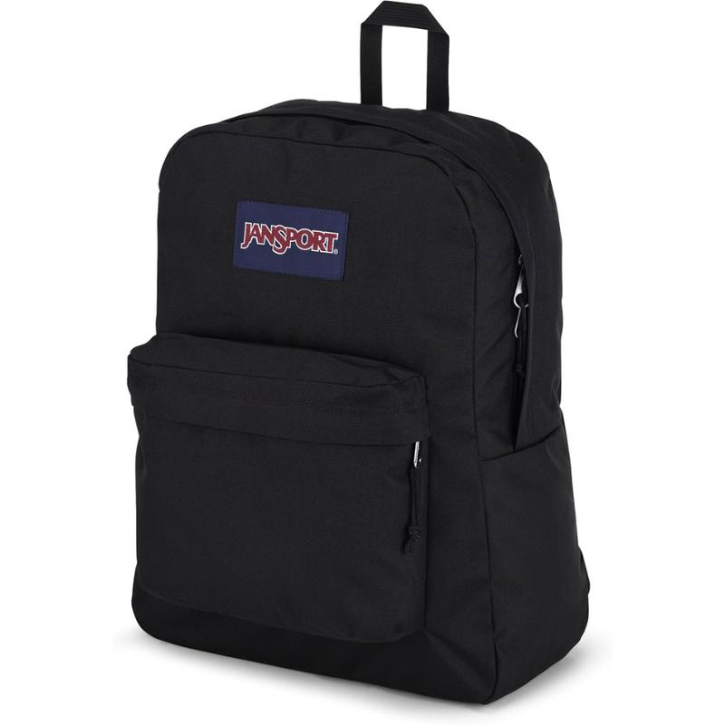 JanSport SuperBreak One Backpacks - Durable, Lightweight Bookbag Front Utility Pocket with Built-in Organizer - Premium Outdoor Backpack Travel Black
