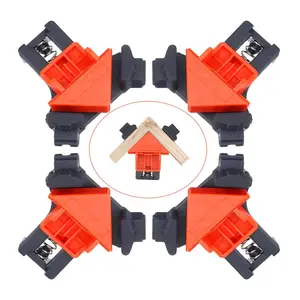 Woodworking Right Angle Clamp 90 ° Fastener photo frame clamp, picture frame clamp, home tool, woodworking quick clamp, angle clamp