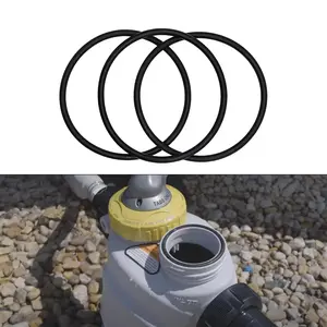 R 0586300   Large Collar Viton O-Ring Compatible with Jandy Zodiac Nature 2 Fusion O-Ring, Fusion Soft, Inground, Vision Aboveground, Polaris Scorpio Crystal, Replace R 0502500   & R 0502300   (3PCS)