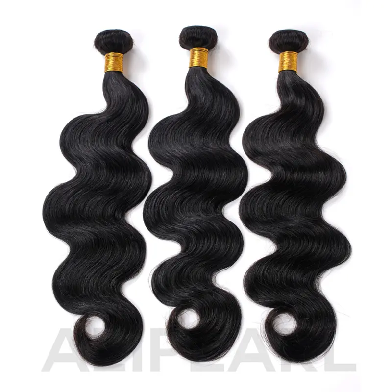 Alipearl Hair Body Wave Human Hair Bundles Brazilian virgin Hair Bundles for Quick Weave Traditional Sew in/Glue in Hair Extension #TikTokShopBackToSchool #SoHoChic