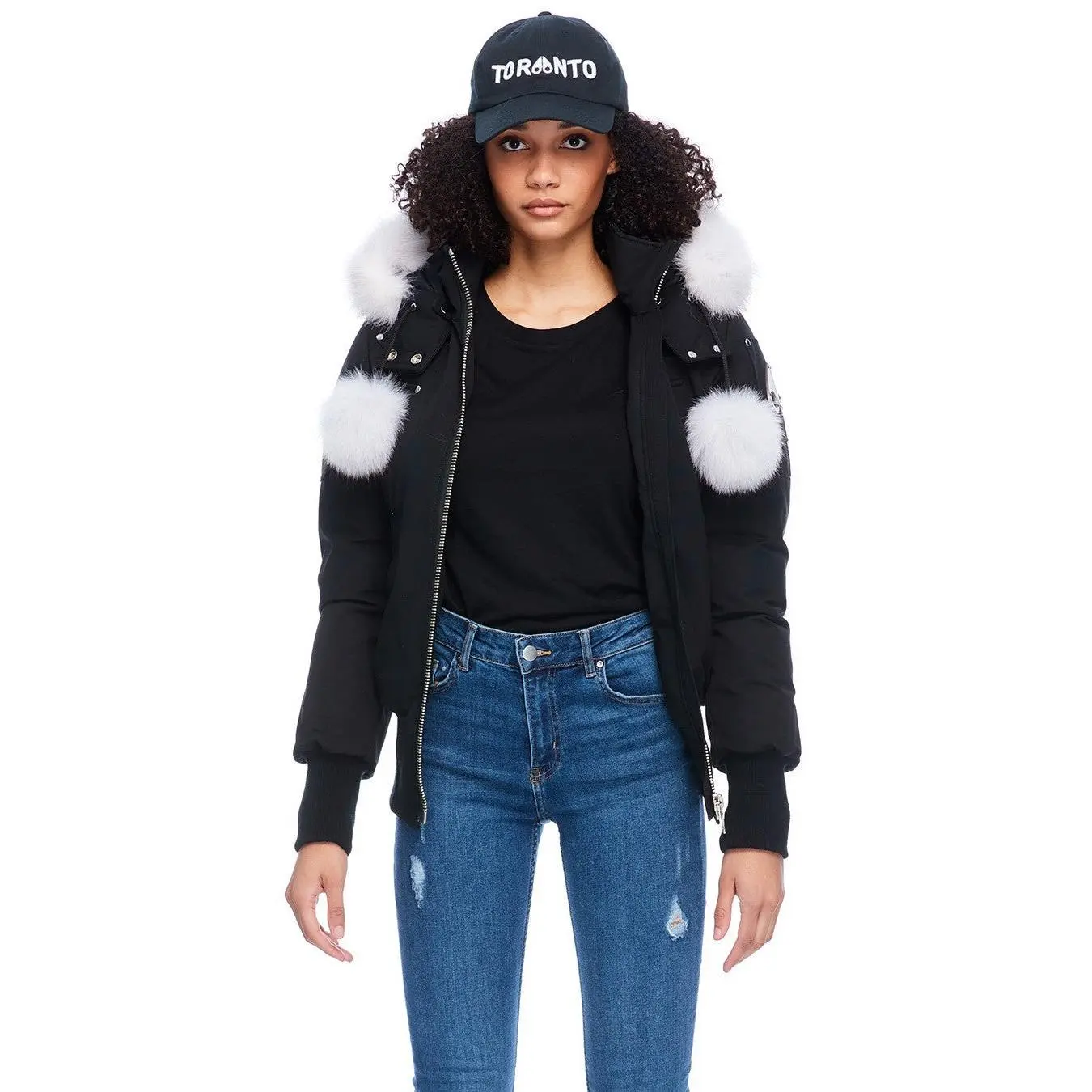 MOOSE KNUCKLES DEBBIE BOMBER Womens Apparel
