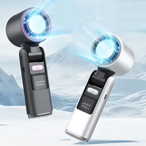 High-Speed Handheld Fan K801, Rechargeable Portable Cooling Fan for Office Outdoor Sports, Ideal for Students, Model Xinghao