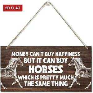 Hanging Novelty Horse Wood Decor Sign, Lovely Horse Signs, Hanging  Wall Plaque Wood Signs, Horse Theme Sign, Horses Keepsake Gift, Stable Door Animal Sign, Gift for Horse Lovers 3.93x7.87inch