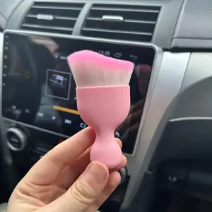 Car Interior Detail Brush Cleaner, Soft Bristle Car Cleaning Tool, Air Vent Dust Removal, Vehicle Care Accessory, Car Detailing Accessories, Automotive Maintenance