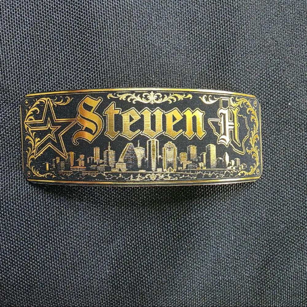 Hard Hat Badge - Customizable Name Badges for Safety and Identification