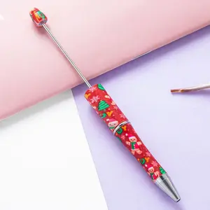 HOLIDAY, Unicorn color or Other Designs,  Beadable Pens, Black Ink Ballpoint Pens, DIY Pens, Cute Cool Pens for Students, Teachers, Bridal and Graduation Gifts, Office School Supplies