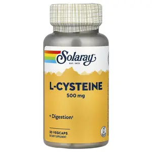 Solaray L-Cysteine, 500 mg, 30 VegCaps