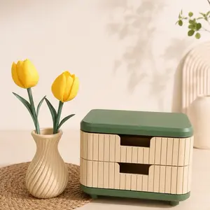 The Pao Collection Jewelry Organizer Box, Home Supplies Storage Bin for Personal Accessory Organization