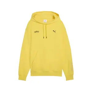 PUMA Mens Pokemon X Relaxed Graphic Hoodie Casual Outerwear Casual - Yellow