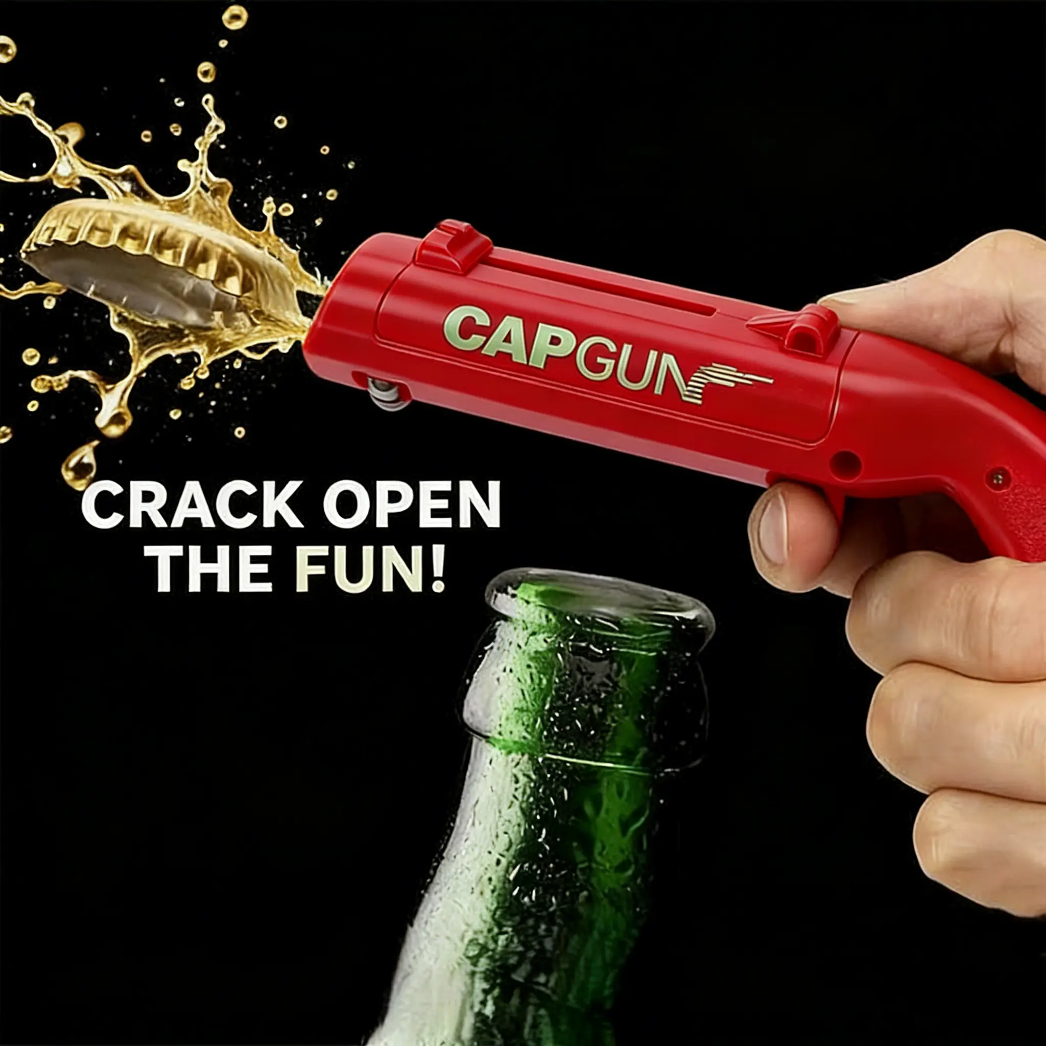 Novelty Bottle Opener (1 Count) - Decorative Creative Beer Opener, Party Host Essential, Novelty Bottle Party Activities Supplies, Home Bar Accessory, Outdoor Event Must-Have