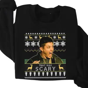 That Was Scary Supernatural Winchesters Sweatshirt, Winchester Brothers Tee Gift for Men, Gift for Women, Crew Neck T-shirt