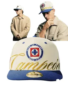 Cruz Azul 2026 Champions Soccer Trucker Hat, Mexican League Victory Mesh Snapback Cap, Football Fan Baseball Hat, Sports Collectible Game Day Cap, Adjustable Streetwear Headwear