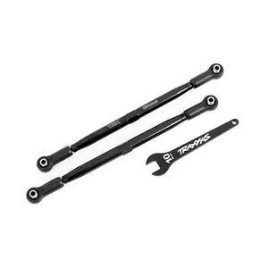 Traxxas X-Maxx WideMaxx Aluminum Front Toe Links (Black) (2)