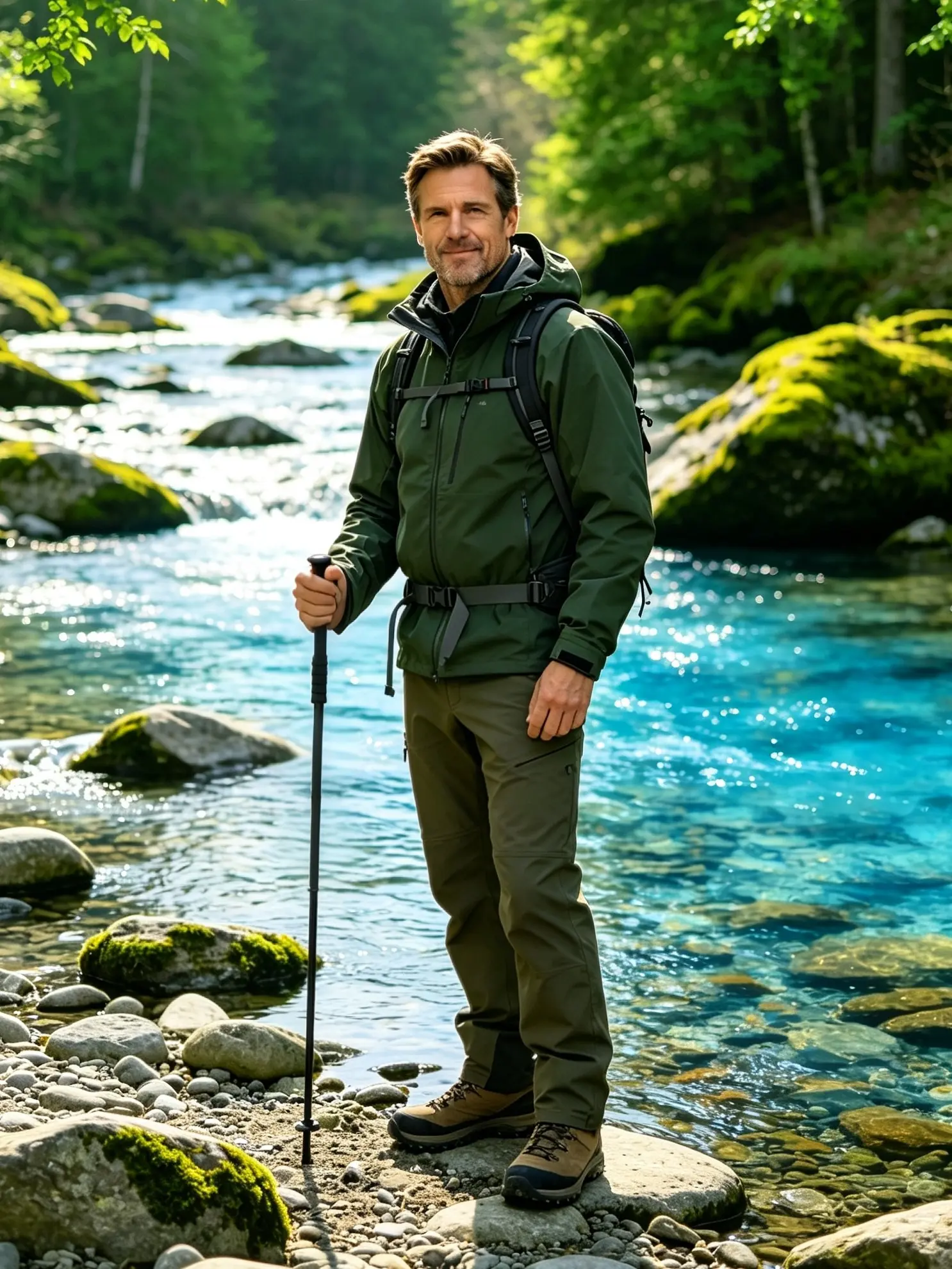【NOT Designed for High-Intensity Weight Support】Foldable Retractable Hiking Stick - Plastic & Stainless Steel, Comfortable Grip, Lightweight, Wear-Resistant, Easy-to-Use Multi-Function Survival Gear for Light Trekking, Outdoor Walks