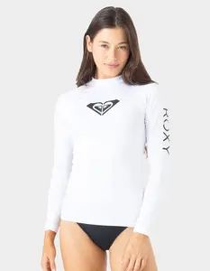 ROXY Whole Hearted Womens Long Sleeve Rashguard ROXY Whole Hearted Womens Long Sleeve Rashguard