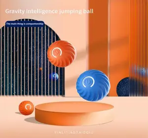 Gravity Bouncer ball dog toy Bite resistant ball automatic dog teaser Self fun pet electric ca