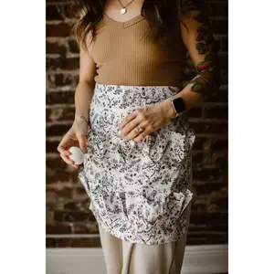 New Floral Chicken Egg Apron