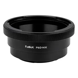 Fotodiox Lens Mount Adapter - Pentacon 6 (Kiev 60) SLR Lens to Nikon F Mount SLR Camera Body