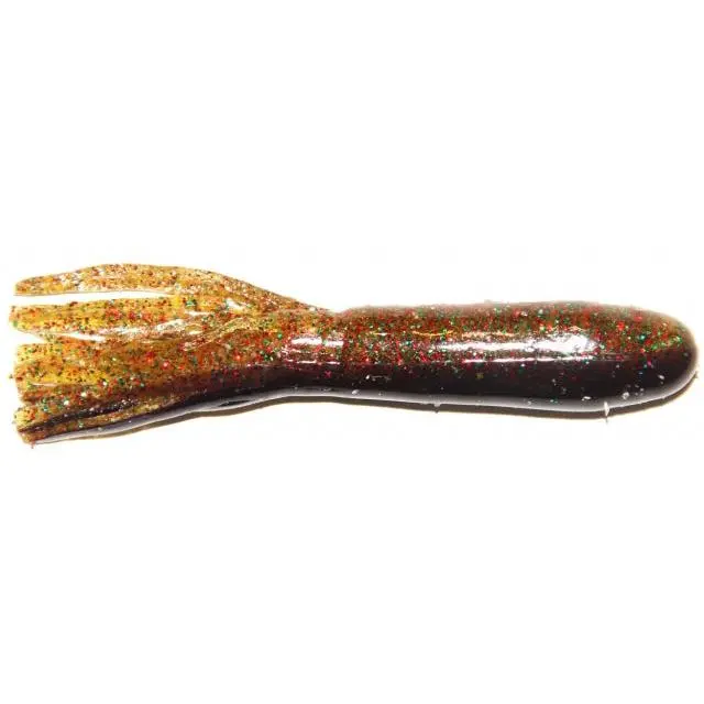 Classic Soft Plastic Tube Lure - Super-Soft and Durable Bait in Classic Colors for Texas Rigs and Bed Fishing, 2 3/4 in & 3 3/4 in, Texas Rig, 2 3/4 Inch
