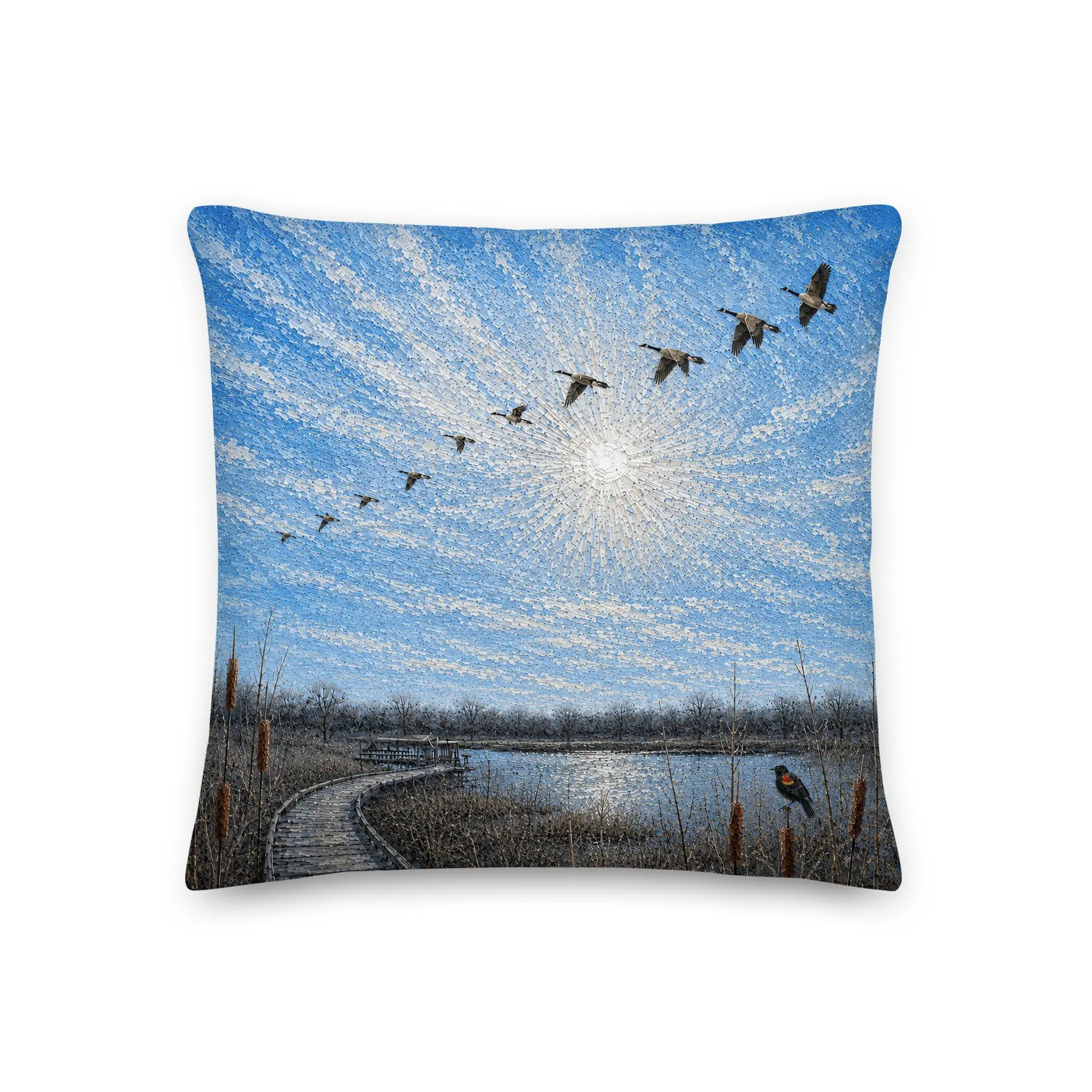Wild Geese — WeHold™ Pillow