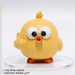 Hodao Sassy Chicken Resin Statue, 2026 Summer Kick-off 4th of July Decor, Home Decor Sculptures, Ornaments, Table Desk Ornament for Home Party Father’s Day Gift
