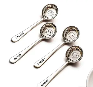Cute Animal 316 Stainless Steel Soup Spoon Set - Deep & Heavy Duty Tableware