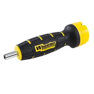 Wheeler 1006349 Engineering Digital F.A.T Wrench, 1 lbs, 15-100 in/lb Torque Range, Ergonomic Over-Molded Design, Large LCD Digital Display