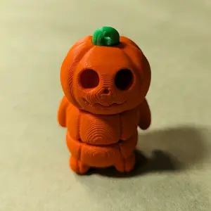 Spooky Pumpkin keychain