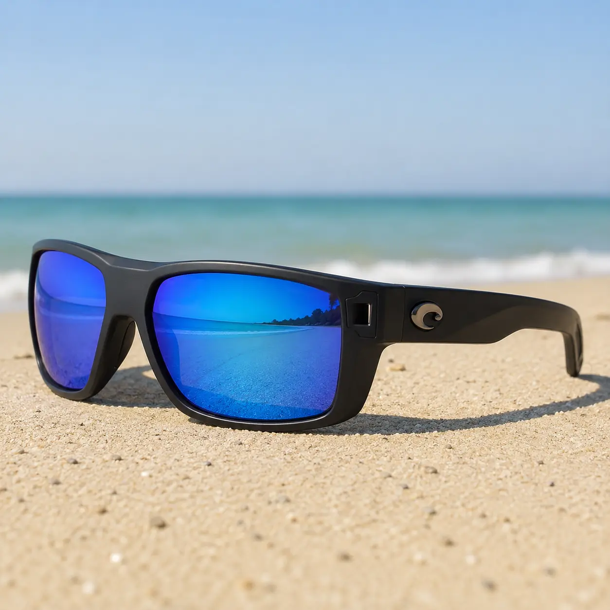Costa Diego 580P Polarized Anti-Glare Sunglasses for Men, Lightweight & Ergonomic UV400 Eyes Protection, Ideal for Fishing, Boating, Cycling, Lightweight And Ergonomic